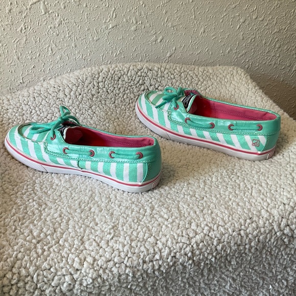 ❌Sperry Biscayne 1 Eye Sneakers boat shoes size 4 girls - Picture 7 of 11